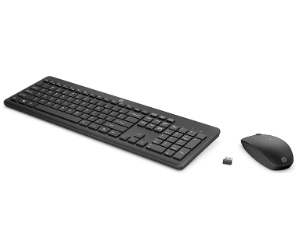Combo tastiera e mouse wireless HP 230 