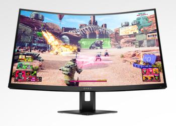 HP представила новый игровой монитор с изогнутым 27-дюймовым 2K-экраном