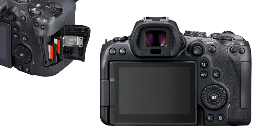 Canon EOS R6 video camera for interviews