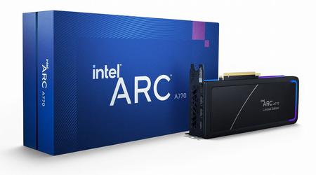 Intel introduced Arc A770 graphics card - a competitor for GeForce RTX 3060 and Radeon RX 6600 XT for $300-330