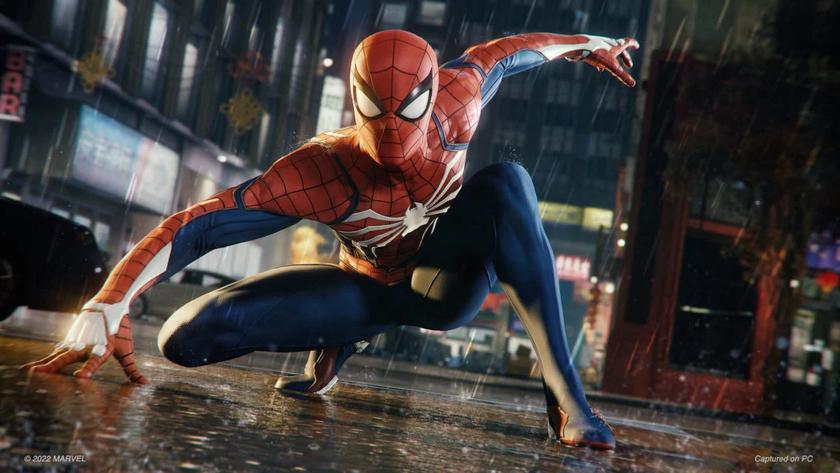 В Сеть "утекли" первые геймплейные кадры Marvel's Spider-Man на ПК
