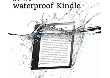 Amazon представила 7-дюймовый ридер Kindle Oasis с модулем мобильной связи и защитой от воды