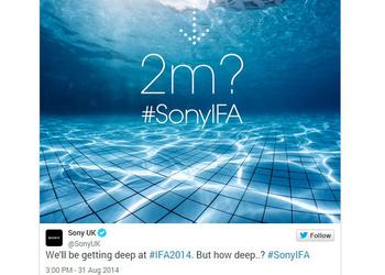 Sony покажет на IFA 2014 носимые устройства SmartWatch 3 и SmartBand Talk