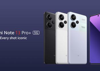 Redmi Note 13 Pro+ c камерой на 200 МП, чипом MediaTek Dimensity 7200 Ultra и зарядкой на 120 Вт вышел в Европе