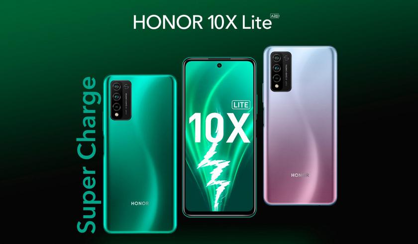 Honor 10X Lite: процессор Kirin 710, аккумулятор на 5000 мАч, NFC и квадрокамера за $210