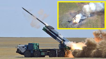 Ukraine's defence forces have destroyed a very rare Russian Smerch multiple rocket launcher system with an export value of more than $12 million