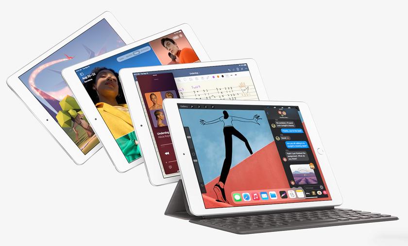 10,5" дисплей, чип A13 Bionic, 4 ГБ памяти и кнопка Touch ID: Apple уже готовит iPad 9-го поколения