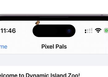 Пожалуй, самое милое применение выреза на iPhone 14 Pro: разработчики Apollo создали «тамагочи» для Dynamic Island