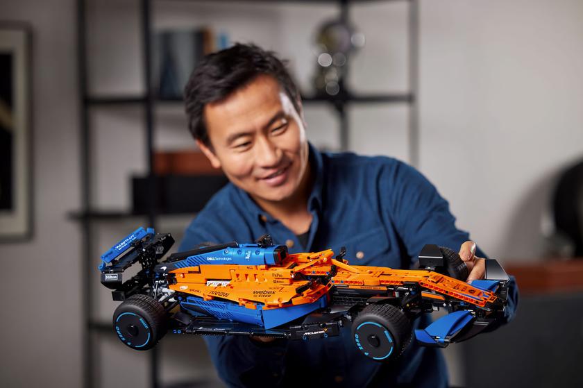 LEGO анонсировала Technic McLaren Formula 1: болид McLaren из 1432 деталей за $179