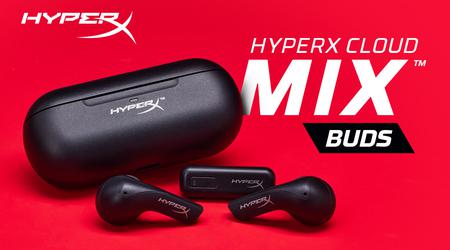 HyperX wprowadza na rynek zestaw słuchawkowy do grania Cloud Mix Buds TWS z 2,4 GHz i łącznością Bluetooth
