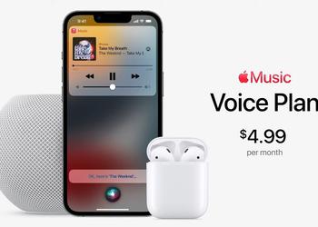 Voice Plan: новый тарифный план Apple Music за $4.99 в месяц, который позволяет управлять музыкой с помощью Siri