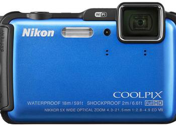Бронированная камера Nikon Coolpix AW120 с GPS и видеозаписью в FullHD