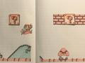 Бумажная анимация Super Mario Bros.