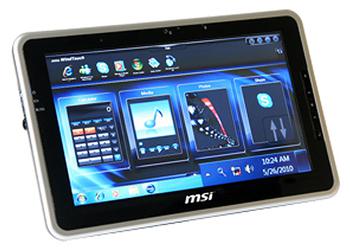 MSI WindPad 100: 10-дюймовый планшет за 500 долларов (видео)