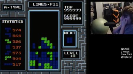 13-year-old Willis Gibson from the USA became the first person to complete ALL of Tetris (video)