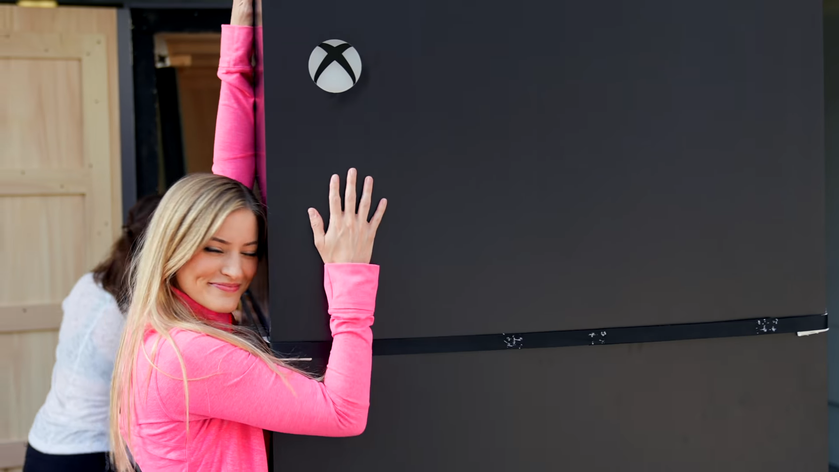 Мем зашел слишком далеко: Microsoft сделала холодильник в виде Xbox Series X и подарила его Снуп Догу