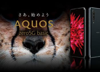 Sharp Aquos Zero 5G Basic: смартфон с 240 Гц дисплеем, защитой IP68 и Android 11 «из коробки»