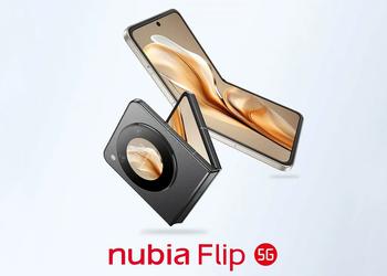 nubia Flip 5G: самый дешёвый складной смартфон на рынке