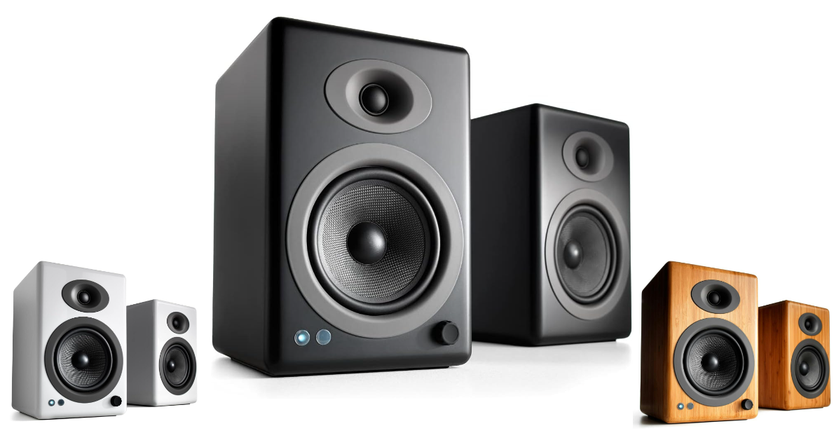 Audioengine A5+ bluetooth-lautsprecher für plattenspieler
