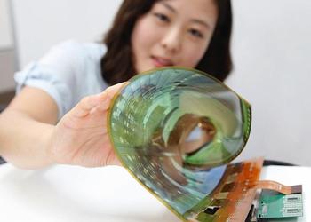 LG продемонстрировала сворачивающуюся в рулон 18-дюймовую OLED-панель