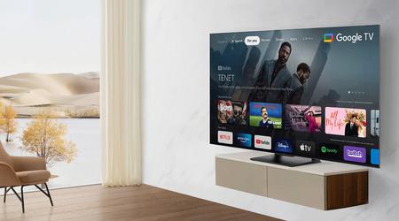 TCL C74 QLED TV: a range of smart TVs with QLED screens up to 75 inches and Google TV on board, priced from €799