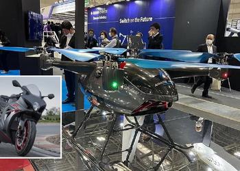 Arase Aizawa Aerospace представила огромный дрон AZ1000 с двигателем от мотоцикла Suzuki FSX-R1000