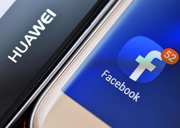 Новые смартфоны Huawei будут поставляться без приложений Facebook (обновлено)