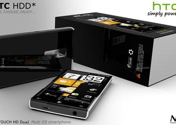 HTC HDD: концептуальный смартфон с поддержкой двух операционных систем