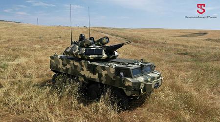 Roketsan unveiled the BURÇ air defence system with 20mm cannon and SUNGUR missiles