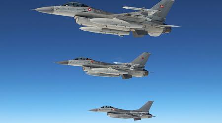 Dänemark übergibt der Ukraine innerhalb eines Monats die erste Charge von F-16 Fighting Falcon Kampfflugzeugen