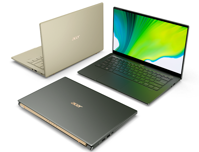 В Украину приехал ноутбук Acer Swift 5 с процессорами Intel Core 11-го поколения и антимикробным покрытием — от 37 тыс. грн