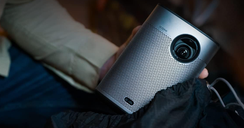 XGIMI Halo+ best mini projector for camping