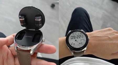 Here's what the Huawei Watch Buds will look like: a smartwatch with built-in TWS headphones