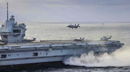 The British aircraft carrier HMS Queen Elizabeth, carrying fifth-generation F-35B Lightning II fighters, has transferred to NATO command for the first time in history