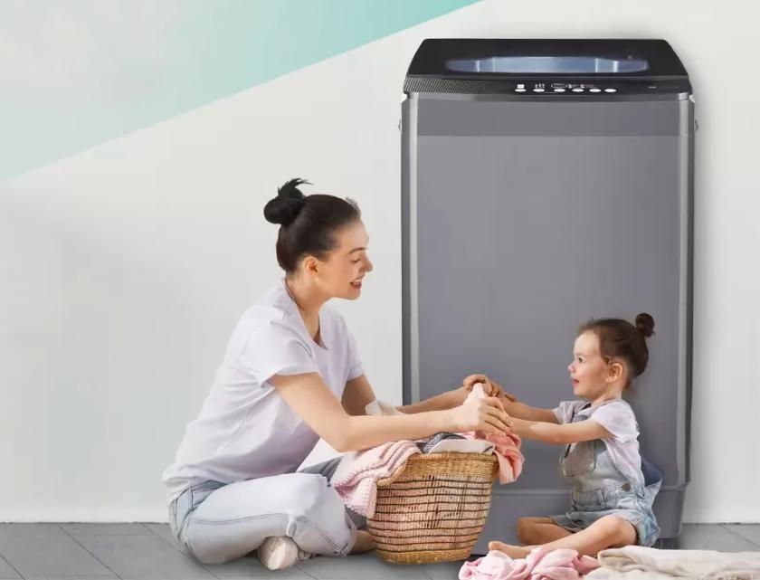 Неожиданно: Realme представила свою первую стиральную машину с вертикальной загрузкой и объёмом до 8 кг