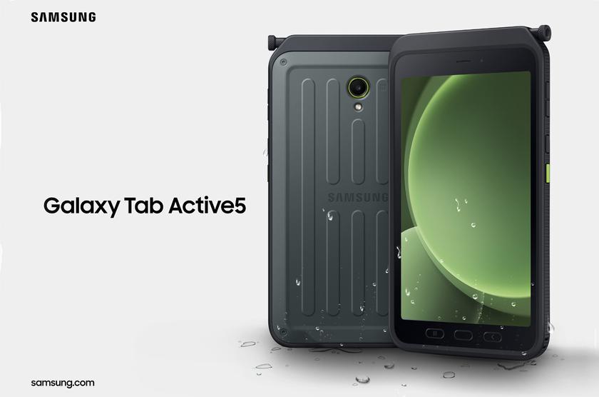 От $548: защищённый планшет Samsung Galaxy Tab Active 5 поступил в продажу