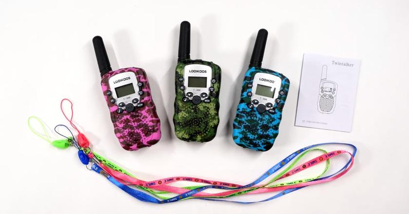 LOOIKOOS  walkie talkies for kids