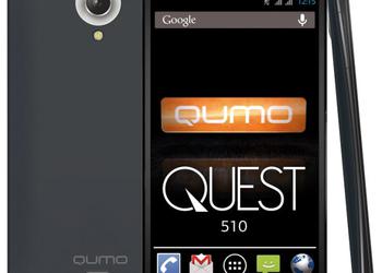 QUMO выпускает в продажу Android-смартфон Quest 510