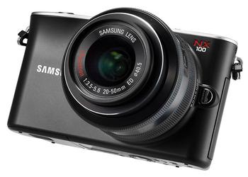 Беззеркальная камера Samsung NX100 представлена официально