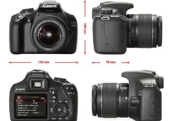Фотокамера Canon EOS 1100D стала лидером продаж в Украине