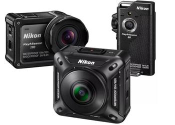Nikon представила линейку экшн-камер KeyMission