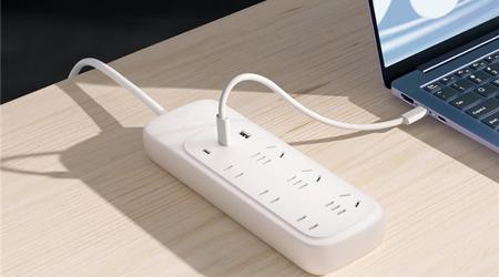 Lenovo launches 65-watt surge protector with 6 outlets and 3 USB ports for $23