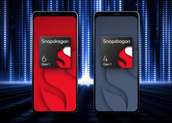 Qualcomm Snapdragon 6 Gen 1 и Snapdragon 4 Gen 1: новые процессоры для недорогих смартфонов