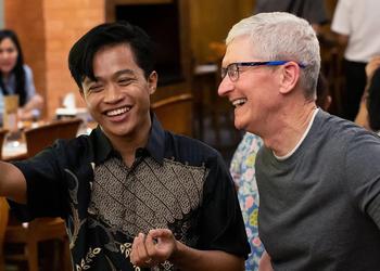 Вызов от Тима Кука: Как сделать селфи с генеральным директором Apple?