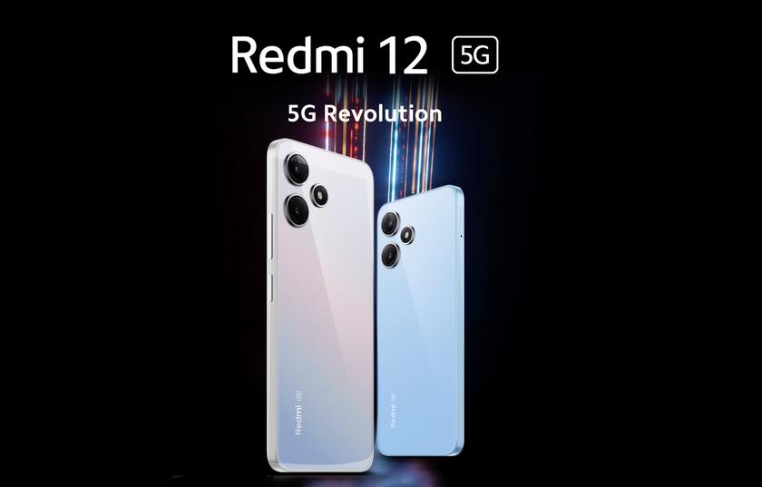Redmi 12 5G: дисплей на 90 Гц, чип Snapdragon 4 Gen 2 и батареей на 5000 мАч за $135