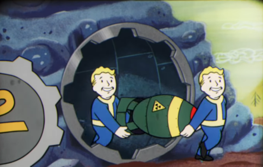 Разработчики Fallout 76 выпустили обучающий мультик по использованию ядерной бомбы
