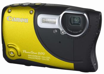 Создана для приключений: представляем Canon PowerShot D20