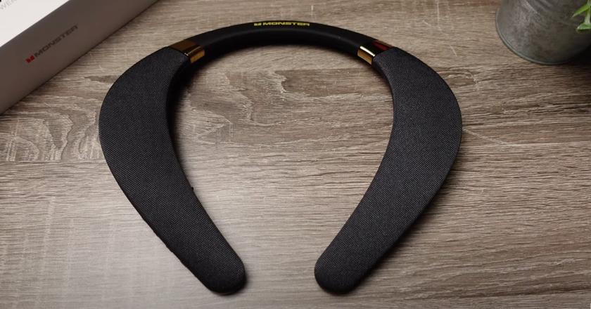 Monster Boomerang neckband speakers