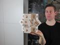 Движущиеся «оригами» из кубиков