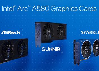 Intel выпустила видеокарту Arc A580 стоимостью от $179 для FHD-гейминга спустя 397 дней после презентации